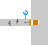 歩行者専用道路での交通事故
